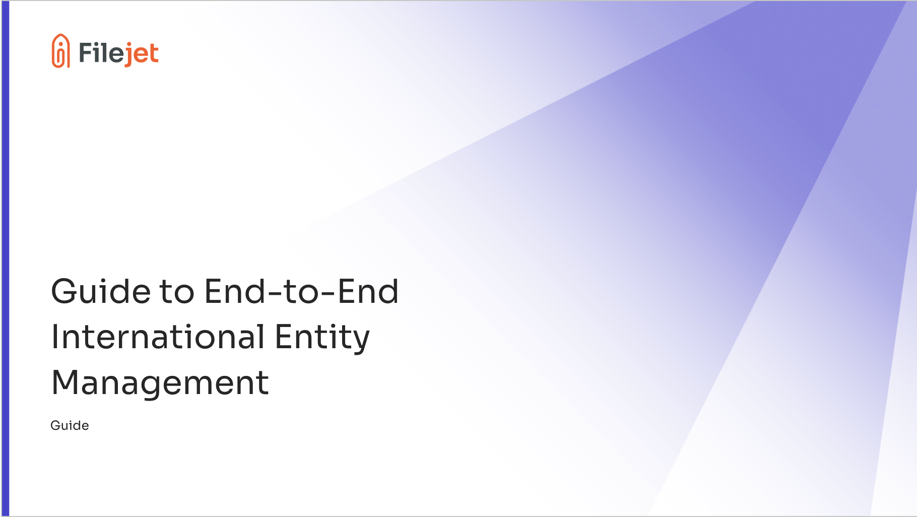 Guide | International Entity Management Guide